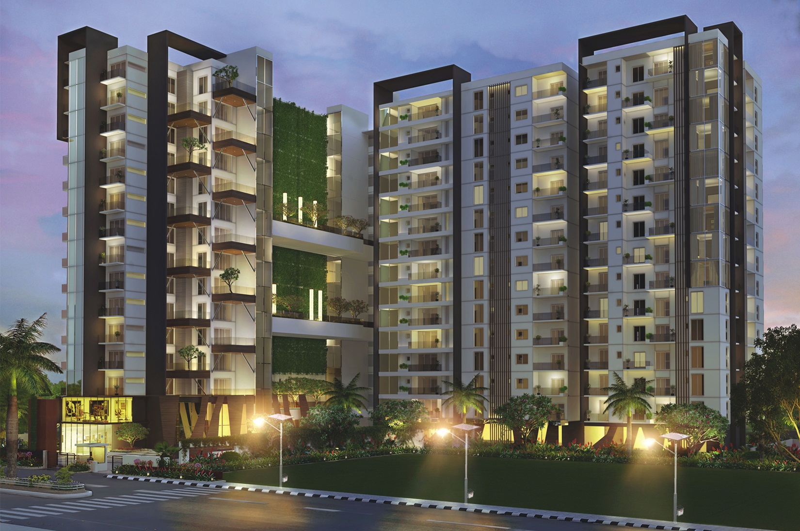 High Cliff Residential Project, G+14 tower